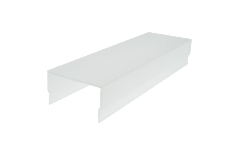 AUTLED - PMMA Abdeckung MF Eckig / Opal 2 Meter