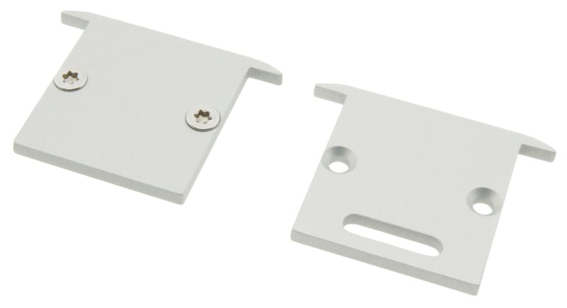 AUTLED - Profil Endkappe TBI Flach mit Langloch