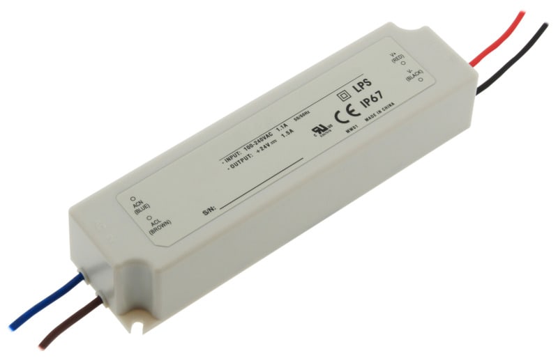 AUTLED - LPH - Netzteil 18W/24V IP67