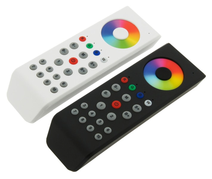 AUTLED - LED RF Controller RGBW Sender - Schwarz
