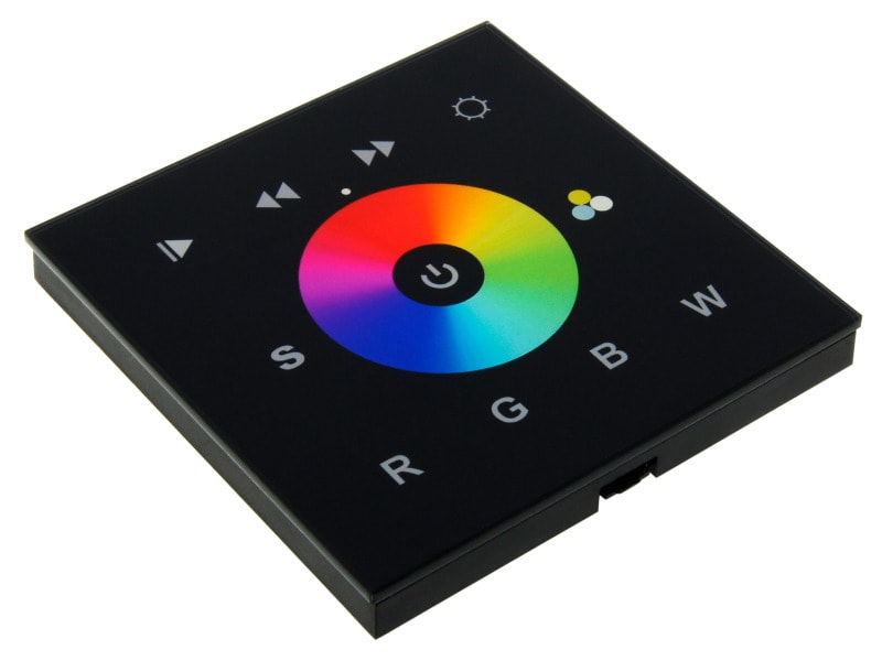 AUTLED - LED DMX Controller Touch RGBW- schwarz