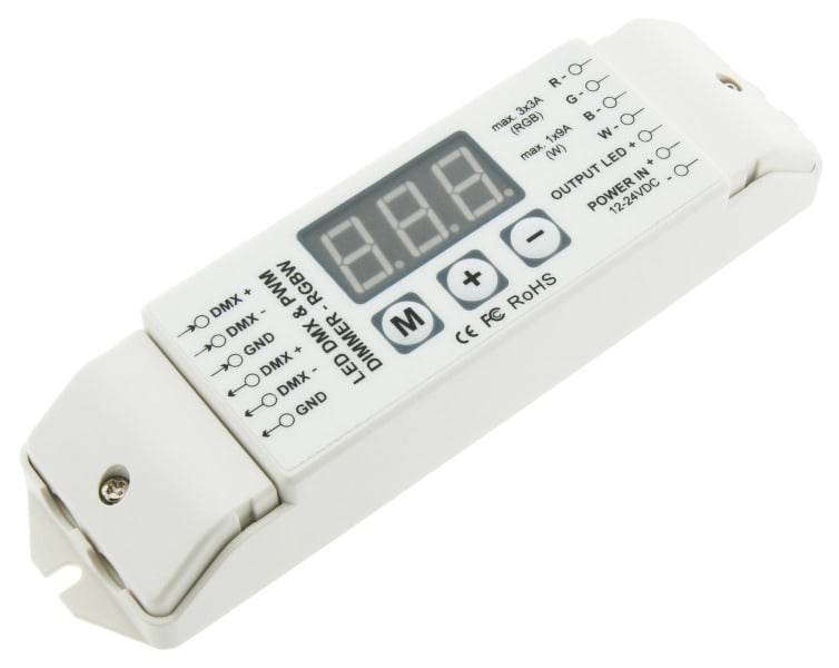 AUTLED - LED DMX & PWM Dimmer RGBW