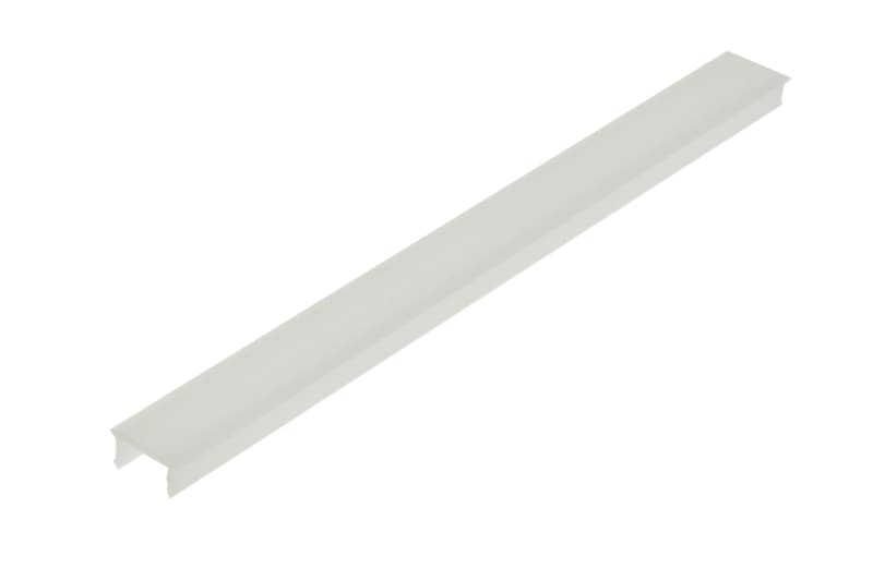 AUTLED - PMMA Abdeckung KL Flach / Opal - 2 Meter