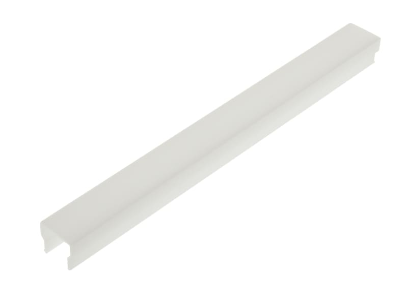 AUTLED - PMMA Abdeckung KL Eckig / Opal - 1 Meter