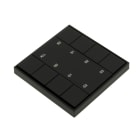 AUTLED - LED DALI Tastdimmer Mono 4 Zonen (Gruppen) - Schwarz