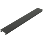 AUTLED - Aluminium Abdeckung LB Flach schwarz