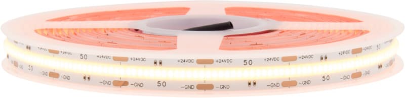 AUTLED - LED Flexstrip 50 COB Ultra Warm Weiss - IP20 - CRI/RA 90+ (5m Rolle)