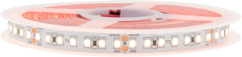 AUTLED - LED Flexstrip 75 ECO Warm Weiss - IP20 - CRI/RA 90+ (5m Rolle)