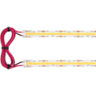 AUTLED - COB Flexstrip Verbinder und Einspeiser - Mono, 10mm breit mit 500mm langer Kabelbrücke