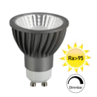 SPEKTRA LED - LED Spot HALED GU10 6W 230VAC 345lm 927 36° DIM klar schwarz
