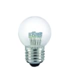 SPEKTRA LED - LED Golfball E27 1W 230VAC 40lm 727 IP44 ND klar 15.000h