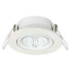 SPEKTRA LED - Downlight Sslim 6W 230VAC 400lm 92X 36° SKII IK02 DIM weiß