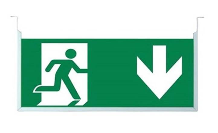 SPEKTRA LED - Vertikales Schild für SP-NL-4W-3H-AT-BS