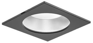 SPEKTRA LED - Abdeckring Downlight 4inch schwarz quadratisch