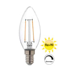SPEKTRA LED - LED Kerze C35 Fil. E14 2.5W 230VAC 250lm 927 320° DIM klar
