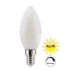 SPEKTRA LED - LED Kerze C35 Fil. E14 4.5W 230VAC 470lm 927 320° DIM opal