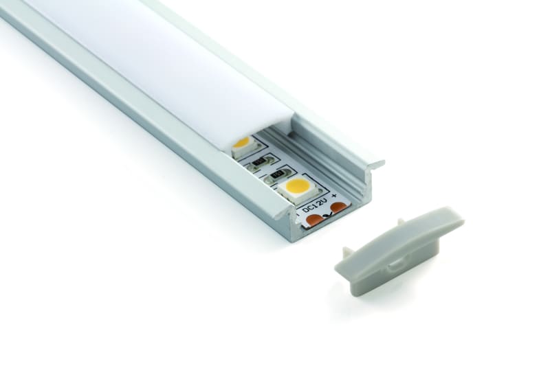SPEKTRA LED - LED Aluminium Profil ALP001-R 17,1X8,0-OP-EB