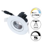 SPEKTRA LED - LED Downlight Aris II weiß 10W 38° 927 dim