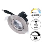 SPEKTRA LED - LED Downlight Aris II nickel 10W 38° 927 dim