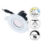 SPEKTRA LED - LED Downlight Aris II weiß 6W 90° 9xx dim