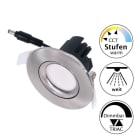 SPEKTRA LED - LED Downlight Aris II nickel 6W 90° 9xx dim