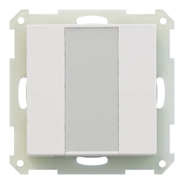 MDT - MDT KNX Tastsensor 2fach polarweiß glänzend