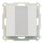 MDT - MDT KNX Tastsensor 2fach polarweiß glänzend