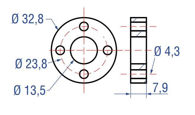 LEOTEC - Ringmagnet AD33mm