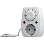 CHEMELEX - Regelthermostat mit Anlege-Fühler für FrostGuard-Heizkabelsatz, CEE7/4-Stecker