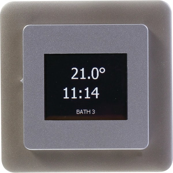 CHEMELEX - Separ. Frontblende für SENZ-WIFI-Thermost., Anpass. an Exxact Primo, Anthrazit