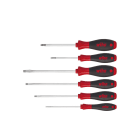 WIHA WERKZEUGE - Schraubendreher Set SoftFinish Schlitz, Phillips 6-tlg.