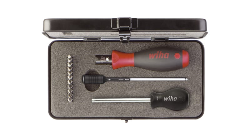 WIHA WERKZEUGE - Drehmoment-Schraubendreher Set TorqueVario-S 14-tlg 0,8-5Nm