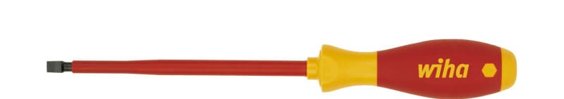 WIHA WERKZEUGE - Schraubendreher SoftFinish electric Schlitz 2,5x75mm