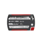 WIHA WERKZEUGE - Bit Set XLSelector Security Standard 25mm gemischt 32-tlg. 1/4''