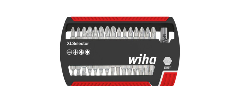 WIHA WERKZEUGE - Bit Set XLSelector Standard 25mm gemischt 32-tlg. 1/4''
