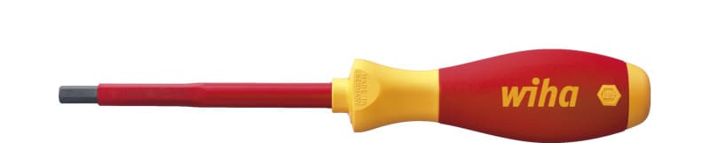 WIHA WERKZEUGE - Schraubendreher SoftFinish electric 6-Kant 2,5x75mm