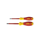WIHA WERKZEUGE - Schraubendreher Set SoftFinish electric PlusMinus/Phillips in Blister 2-tlg.