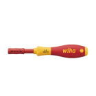 WIHA WERKZEUGE - Schraubendreher mit Bithalter SoftFinish electric slimVario f.slimBits