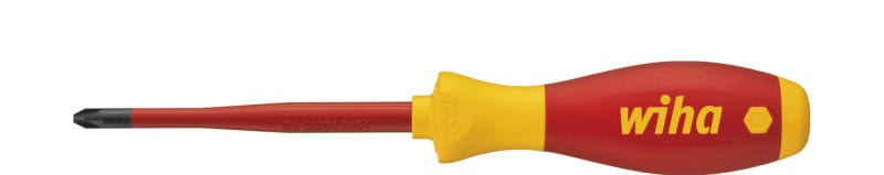 WIHA WERKZEUGE - Schraubendreher SoftFinish electric slimFix Pozidriv PZ1x80mm