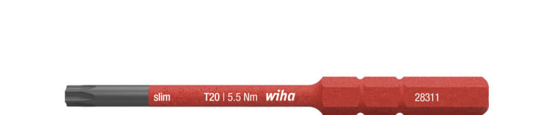 WIHA WERKZEUGE - Bit slimBit electric TORX T20x75mm