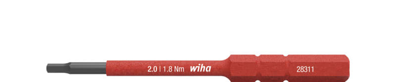 WIHA WERKZEUGE - Bit slimBit electric 6-Kant 2x75mm