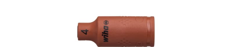 WIHA WERKZEUGE - Steckschlüsseleinsatz isoliert 4mm