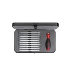 WIHA WERKZEUGE - Schraubendreher mit Wechselklingen Set SYSTEM 6 gemischt 12-tlg. inkl. Box