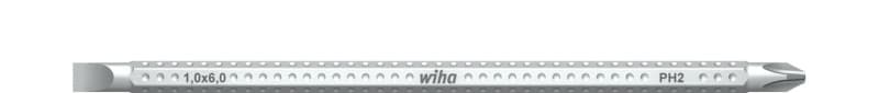 WIHA WERKZEUGE - Wechselklinge SYSTEM 6 Schlitz, Phillips, 4mm/PH1