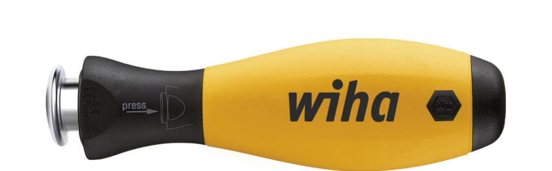 WIHA WERKZEUGE - Schraubendrehergriff SoftFinish-telescopic ESD f.SYSTEM 6 Wechselklinge