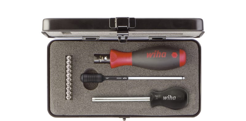 WIHA WERKZEUGE - Drehmoment-Schraubendreher Set TorqueVario-S TORX, 14-tlg 0,8-5Nm, 0,8-5Nm