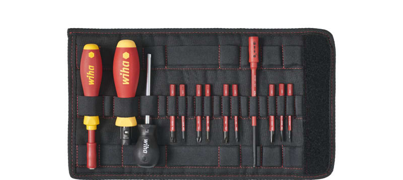 WIHA WERKZEUGE - Drehmoment-Schraubendreher Set TorqueVario-S electric  14-tlg. 0,8-5Nm