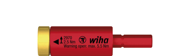 WIHA WERKZEUGE - Drehmoment easyTorque Adapter electric 2,5Nm