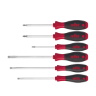 WIHA WERKZEUGE - Schraubendreher Set SoftFinish Schlitz, Phillips, Pozidriv 6-tlg.