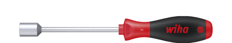 WIHA WERKZEUGE - Schraubendreher SoftFinish Dreikant-Steckschlüssel, M6x125mm